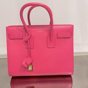 YSL Pink Sac De Jour small bag